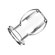Anal Holed - Plug anal Oco com tampa Transparente (Imagem 1 de 2)