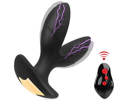 Plug Anal Dilatador - Vibrador com Choque