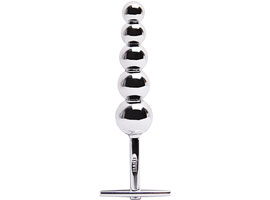 Plug Ball de Metal 5 Esferas - Cromado Plug Ball de Metal 5 Esferas - Cromado