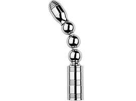 Runyu - Plug de Metal Vibrador - Escalonado