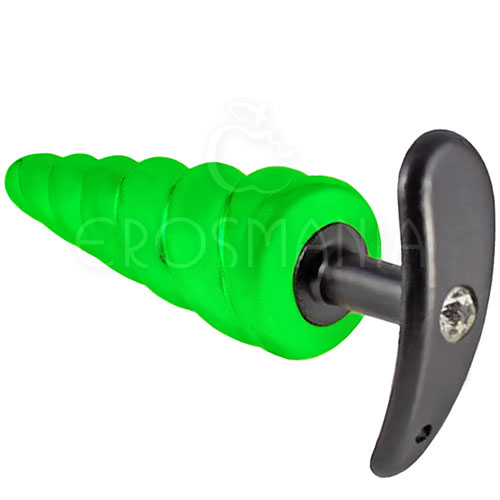 Plug Anal ABS Secret Bag Verde Neon