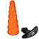 Plug Anal ABS Secret Bag Laranja Neon (Imagem 2 de 2)
