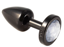 Plug Anal P Abs Less Preto Com Joia