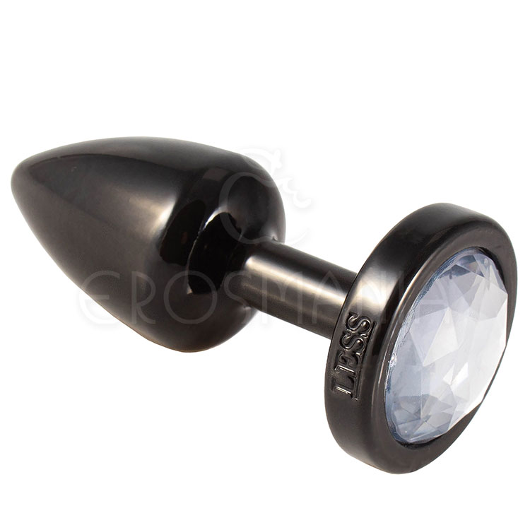 Plug Anal P Abs Less Preto Com Joia