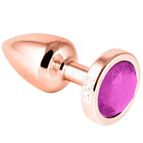 Plug Anal G Abs Less Rosê Com Joia