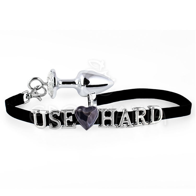 Plug Anal Metal P Cromado ABC Personalizável Hard