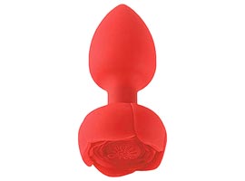 Plug Anal Vibrador Red Led - Controle Remoto
