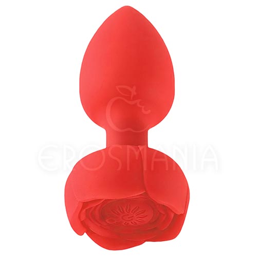 Plug Anal Vibrador Red Led - Controle Remoto