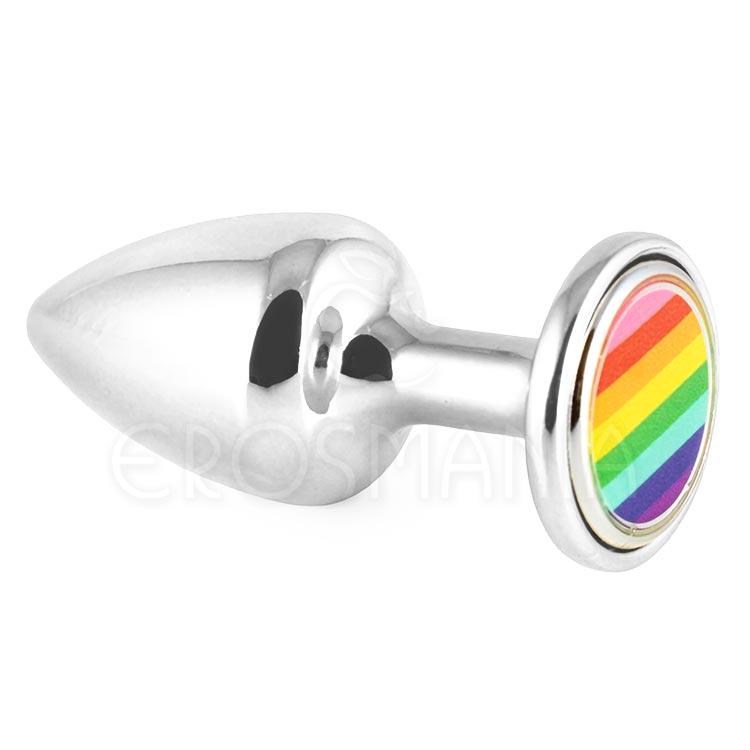 Plug de Metal P Linha Pride Hard - Cromado