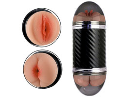 Double Entrance - Masturbador Duplo- Ânus e Vagina Double Entrance - Masturbador Duplo- Ânus e Vagina