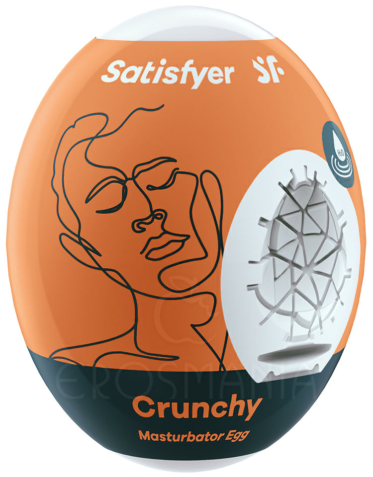 Satisfyer Egg - Crunchy - Masturbador Masculino