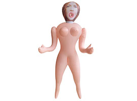 Boneca Inflável Francieli - Vibrador e Gemidos Boneca Inflável Francieli - Vibrador e Gemidos