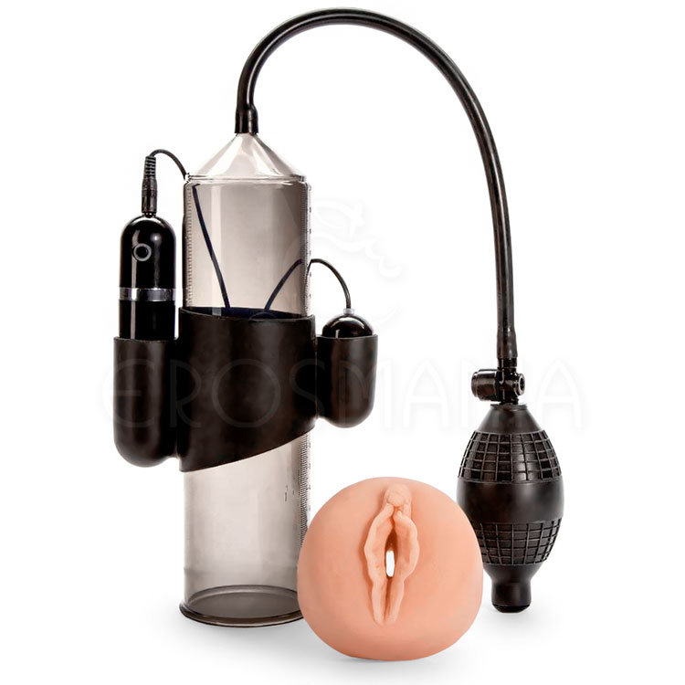 Lust Pumper Vibrating 8" Bomba Peniana Masturbador