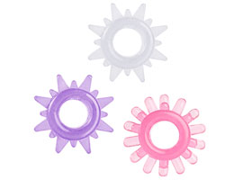 Mega Ring - Kit com 3 Anéis - Retarda a Ejaculação