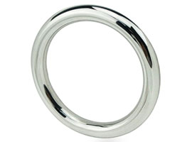 Anel Peniano em Aço Inoxidável - 4 cm