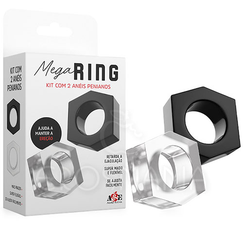 Mega Ring I - Kit com 2 Anéis