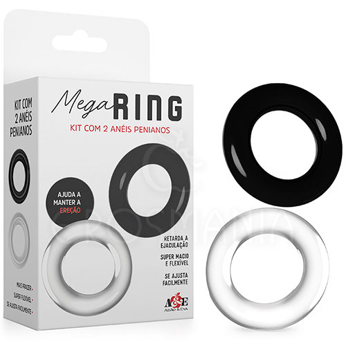 Mega Ring II - Kit com 2 Anéis