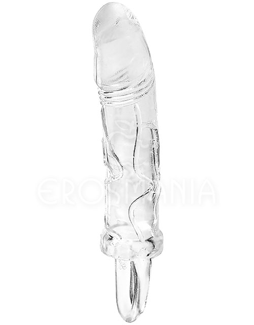 Capa Peniana com Anel Cristal Transparente
