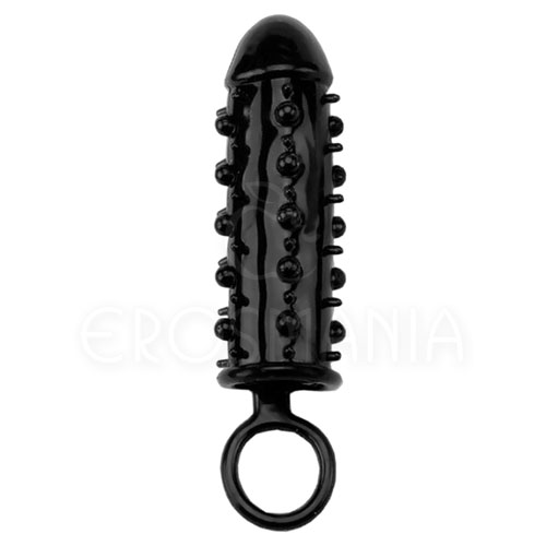 Capa Extensora Bag Preto - Com Anel Escrotal