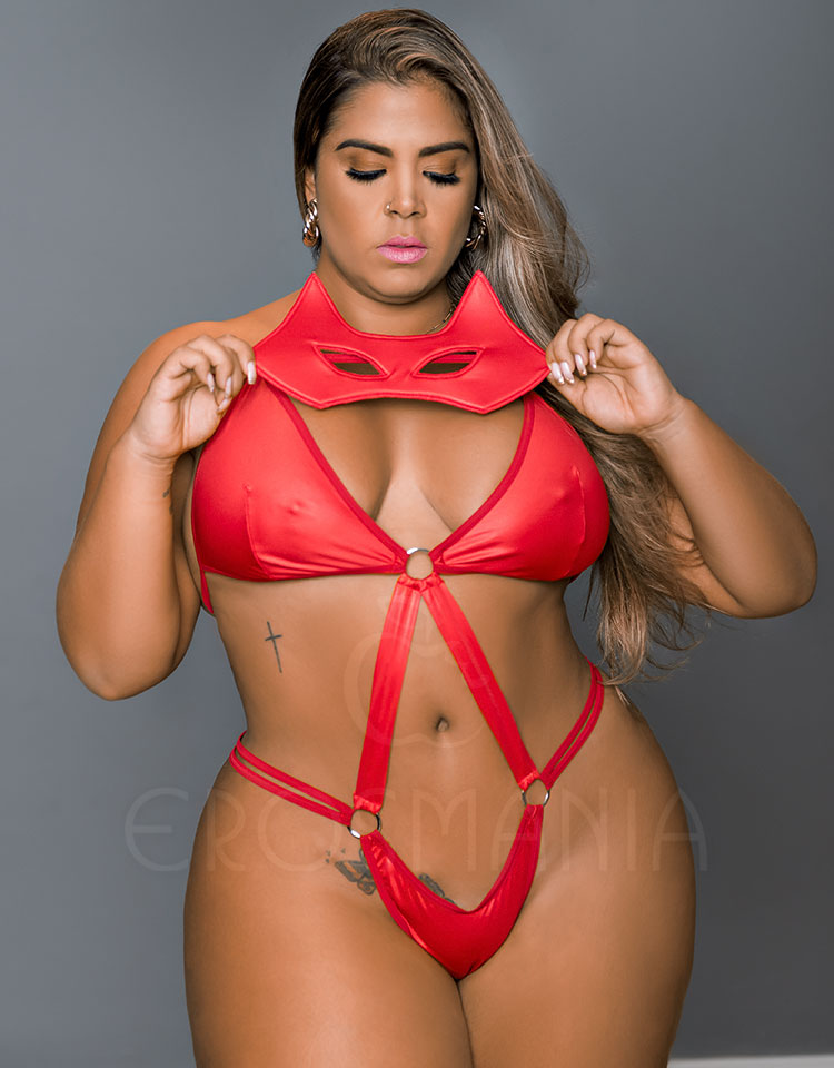 Body Proibidão - Fantasia Erótica - GG