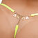 Calcinha Fio Dental em Strass "Amor" (Imagem 2 de 5)