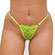 Calcinha Fio Dental em Strass "Gostosa" (Imagem 5 de 5)