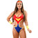 Fantasia Body Mulher Maravilha (Imagem 1 de 2)