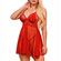 Camisola Camélia Luxuosa - Vermelha (Imagem 1 de 2)