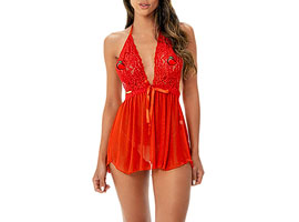 Camisola Erótica Caliente - Vermelha