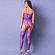 Bodystocking Espartilho com Laços - Roxo (Imagem 2 de 2)