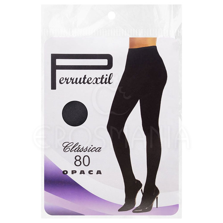 Meia Calça Clássica Opaca Fio 80 - Perrutextil