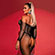 Bodystocking em Arrastão com Abertura (Imagem 3 de 3)