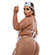 Fantasia Erótica Coelha Plus Size (Imagem 2 de 2)