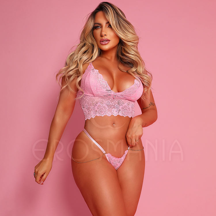 Conjunto Passion Glow - Rosa