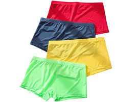 Cueca Sensual Transparente - Cores Fortes
