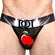 Tapa Sexo Transparente - Jock Preto (Imagem 1 de 2)