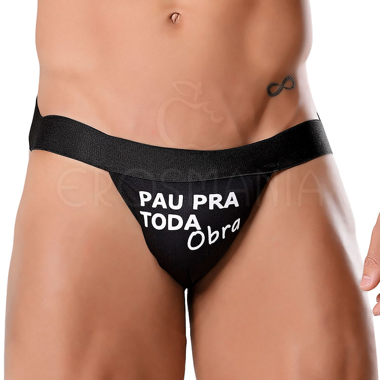 Cueca Jockstrap Pau Para Toda Obra