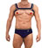 Conjunto Jock e Harness Azul (Imagem 1 de 2)