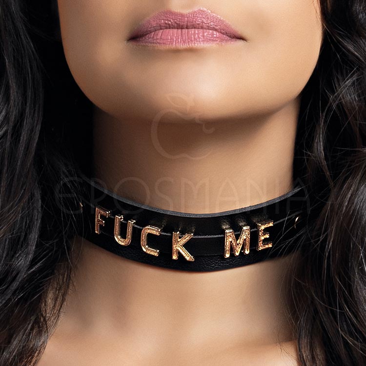 Gargantilha Fuck Me Gold