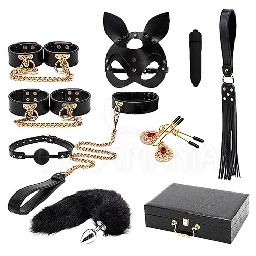 Kit Maleta Sado de Luxo - 9 Itens