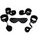 Kit Bondage BDSM com Venda (Imagem 1 de 2)