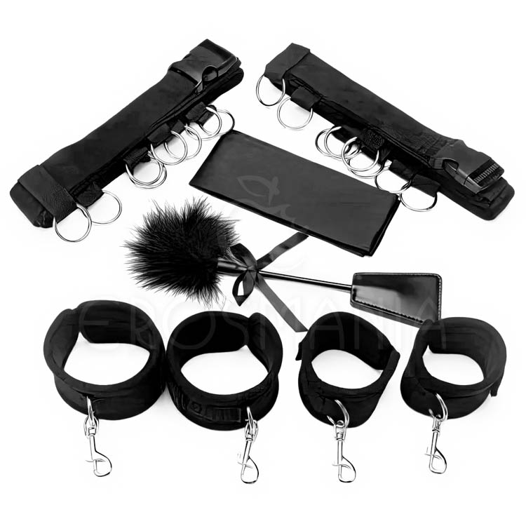 Kit Bondage e Restrição 8 Peças