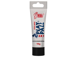 Excitante Masculino - Play Pall 3x1 - 18g