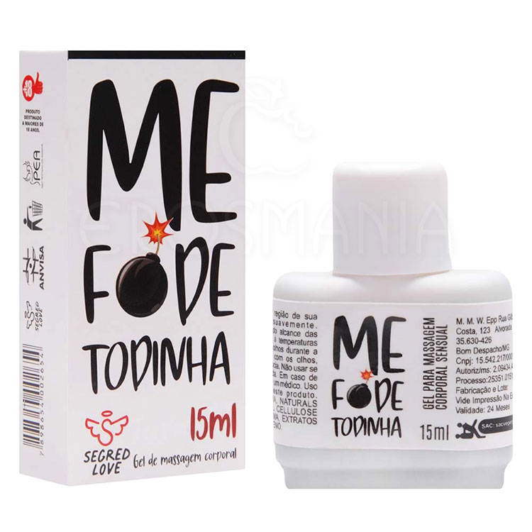 Me Fode Todinha - Gel Dessensibilizante Anal 15ml
