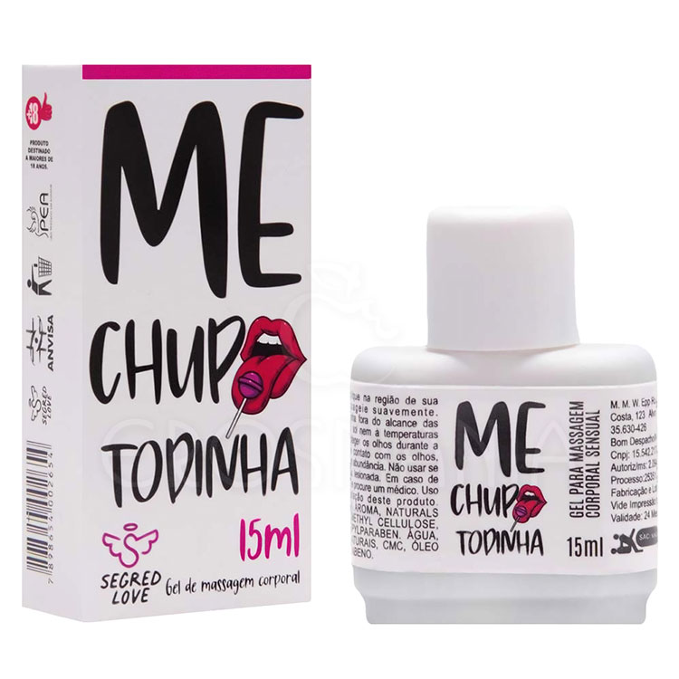 Me Chupa Todinha - Gel com Aquecimento Beijável