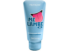 Me Lambe Ice - Gel Beijável Framboesa - 15g