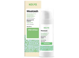 Mustash Vibrokiss Maçã Verde - gel beijável 15g