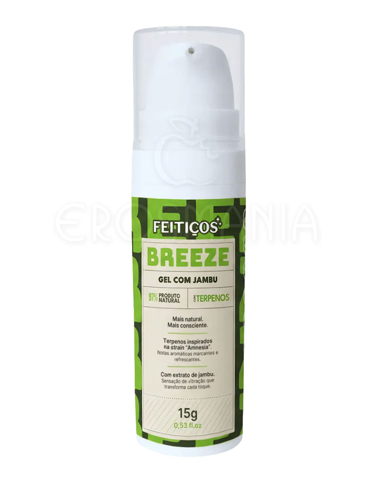 Breeze - Gel Excitante Vibrador - Jambu e Terpenos