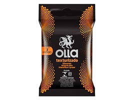 Preservativo OLLA Texturizado - c/3 unid