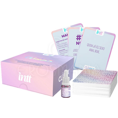 Clímax - Jogo de Cartas com Gel Estimulante